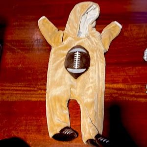 Football onesie coat